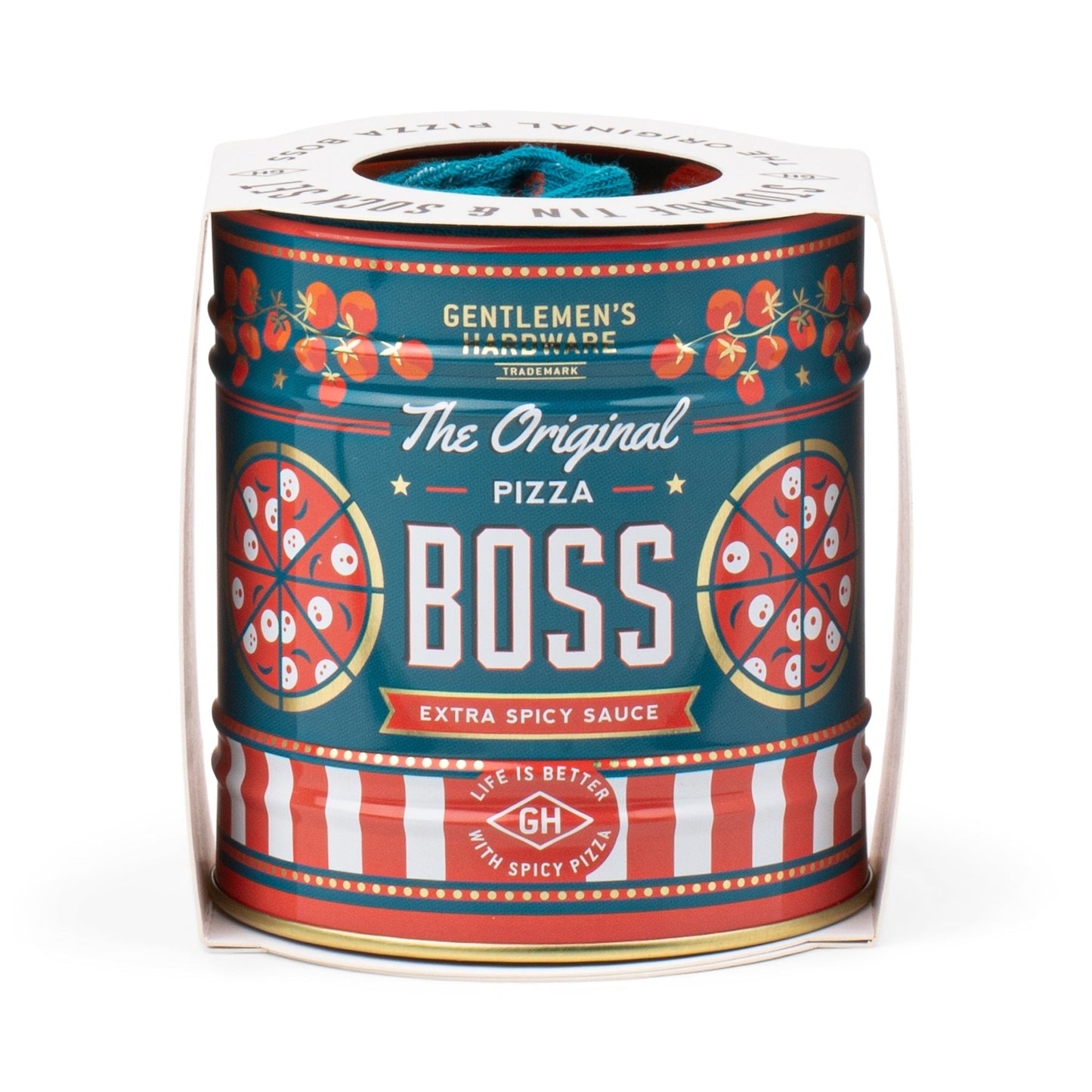 Socks in a Can - Pizza Sauce