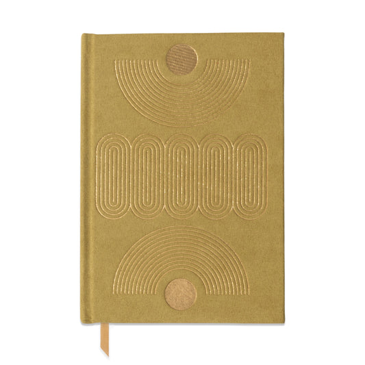Suedette Hardcover Radiant Journal - Avocado (FSC Mix Credit)