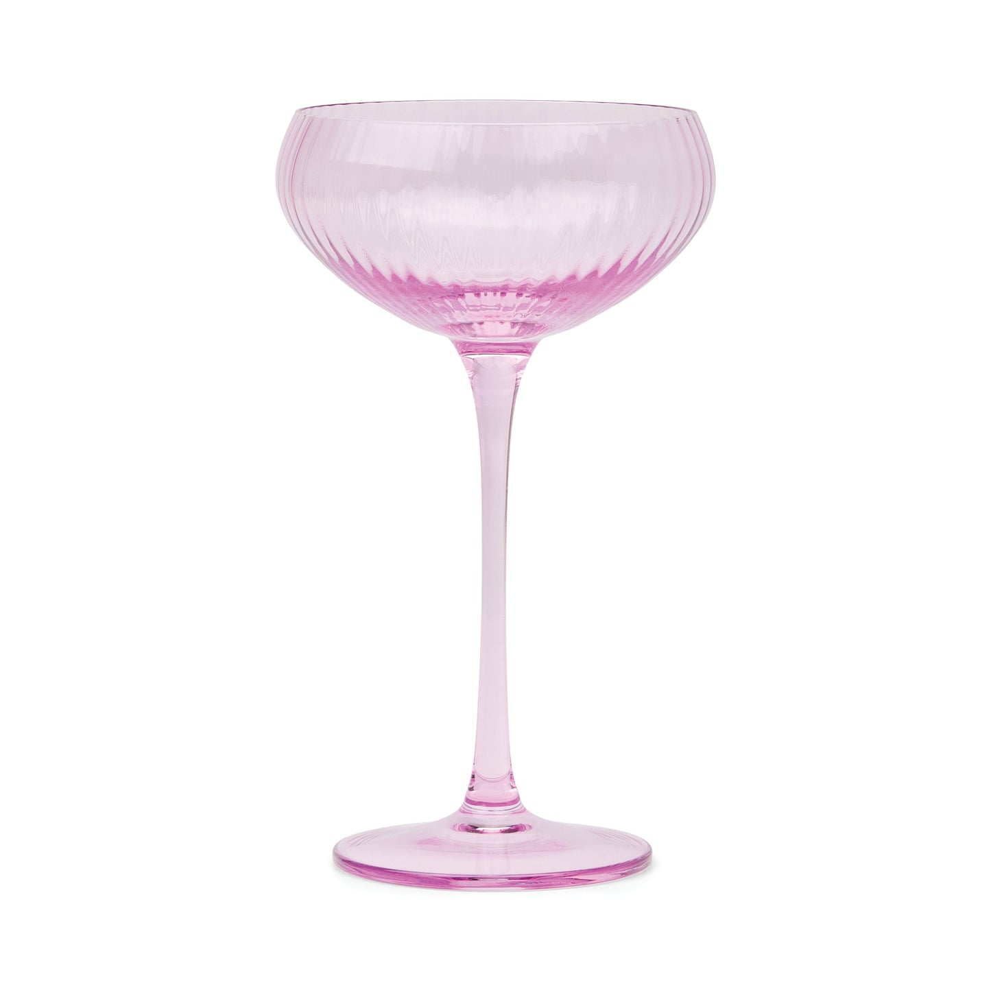 The Lou Coupe Glass - Set of 2  Lilac