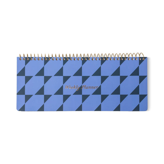 Weekly Planner Pad - Blue + Navy